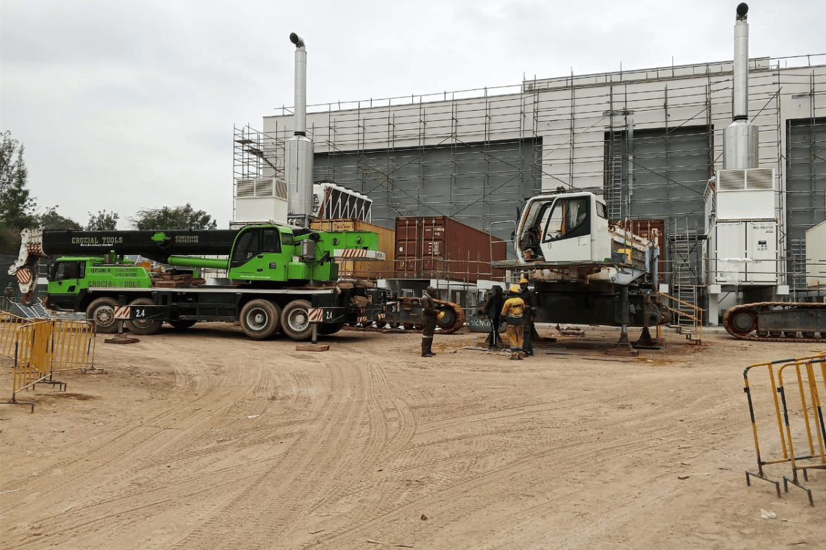 Tower Crane — Construction — Crucial Tools Services Kenya